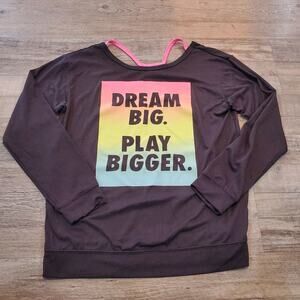 Xersion girls size 14 long sleeve shirt